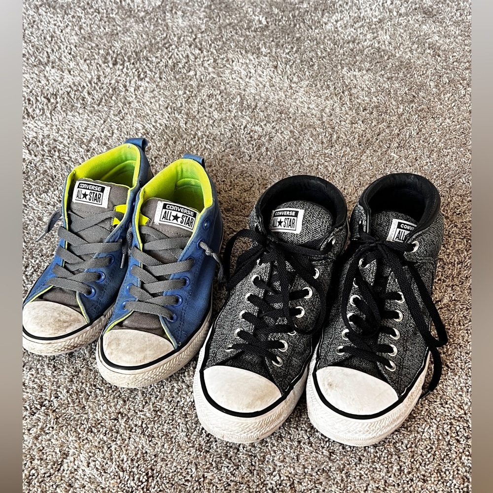 Bundle of kids Converse shoes